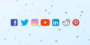 Add Social Media icons without plugins